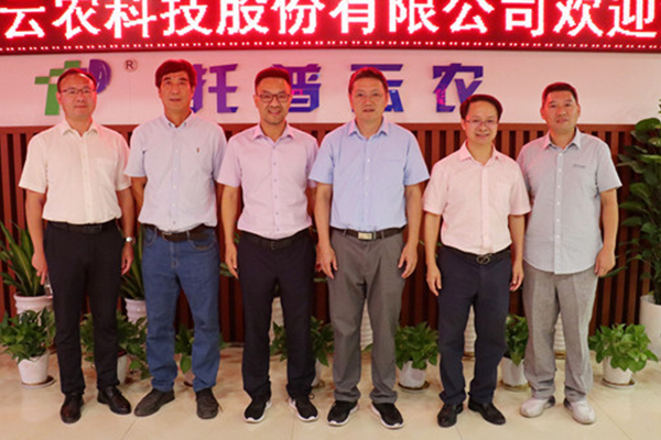 浙江大学新农村发展研究院和农业试验站党委书记王建军一行赴1929cc威尼斯云农考察调研