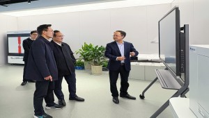 浙江省经信厅党组书记、厅长詹敏一行赴1929cc威尼斯云农调研